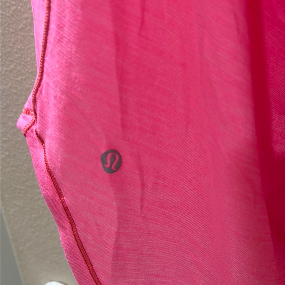 Lululemon Athletica Pink Strappy Back Tank - Picture 4 of 6